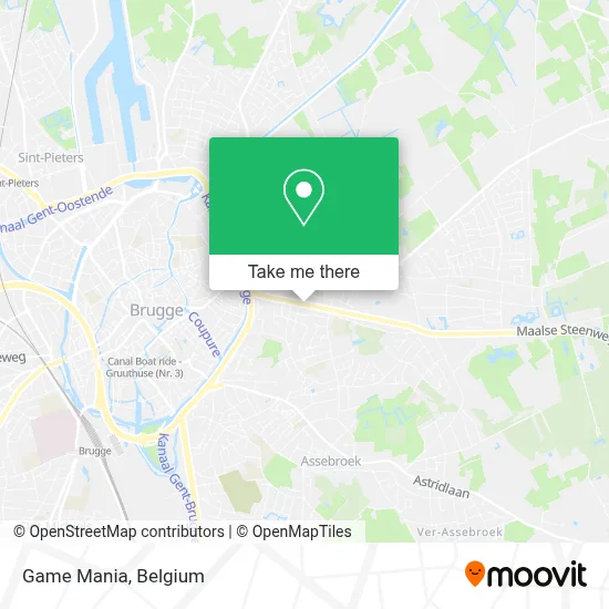 Game Mania map