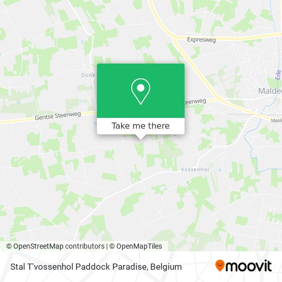 Stal T'vossenhol Paddock Paradise plan