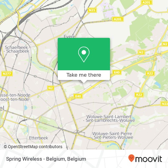 Spring Wireless - Belgium plan