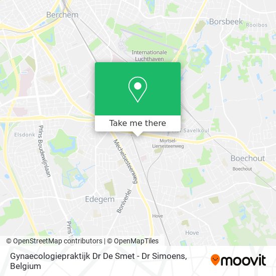 Gynaecologiepraktijk Dr De Smet - Dr Simoens plan