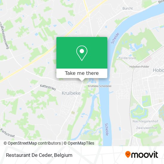 Restaurant De Ceder map