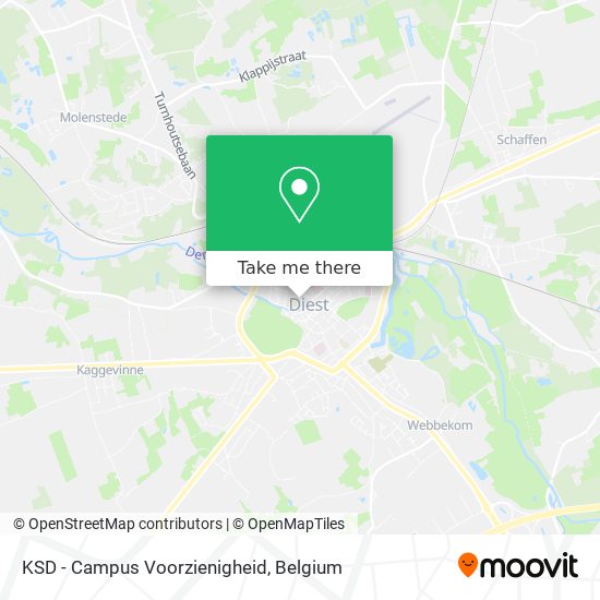 KSD - Campus Voorzienigheid map