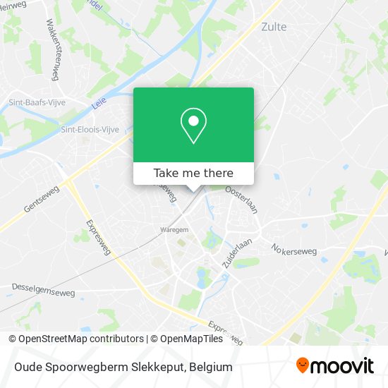 Oude Spoorwegberm Slekkeput map