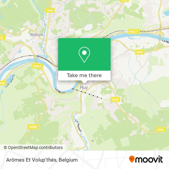 Arômes Et Volup'thés map