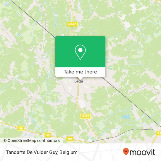 Tandarts De Vulder Guy map