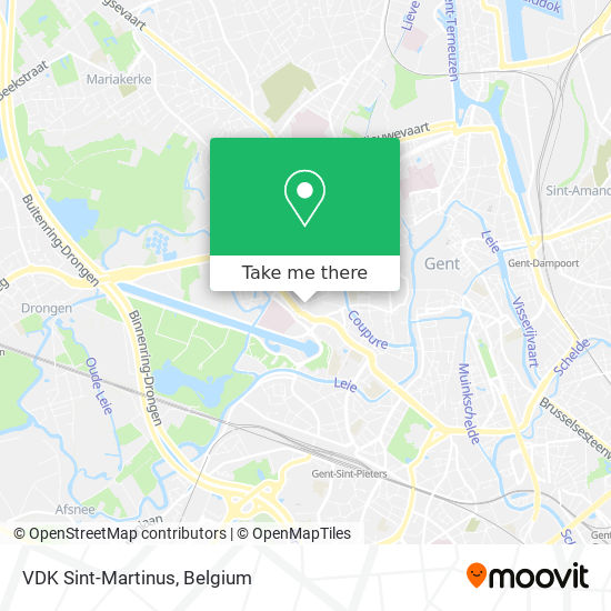 VDK Sint-Martinus map