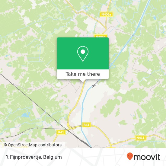 't Fijnproevertje map