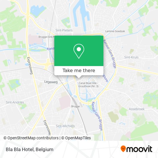 Bla Bla Hotel map