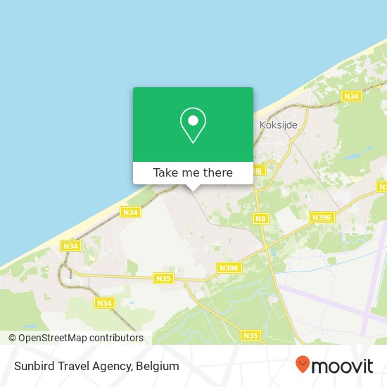 Sunbird Travel Agency map