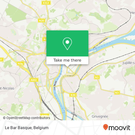 Le Bar Basque map
