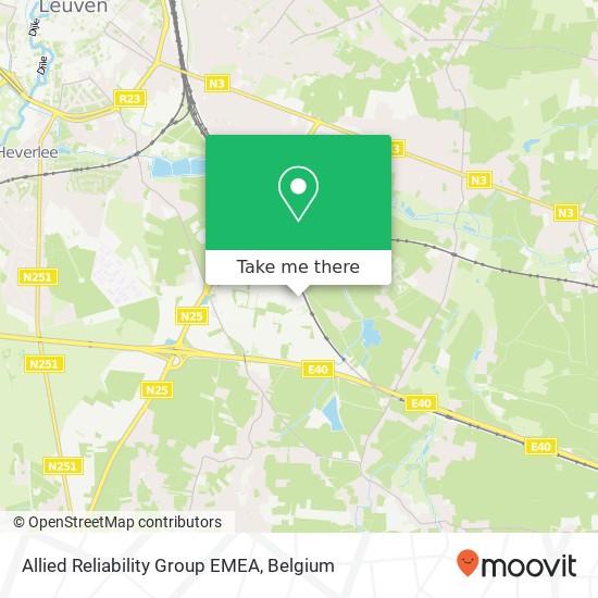 Allied Reliability Group EMEA map