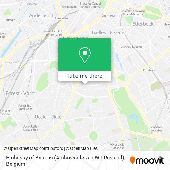 How To Get To Embassy Of Belarus Ambassade Van Wit Rusland In Brussel By Bus Train Or Light Rail Moovit