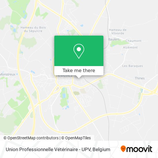 Union Professionnelle Vétérinaire - UPV map