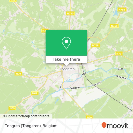 Tongres (Tongeren) plan