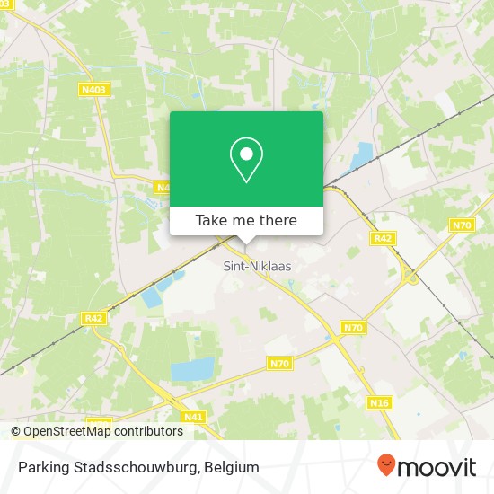 Parking Stadsschouwburg map