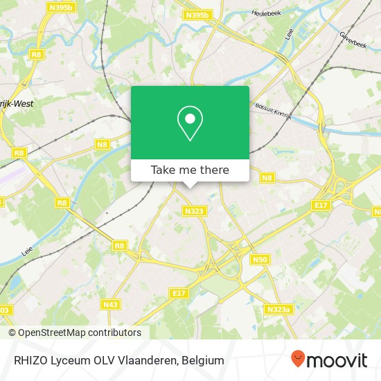 RHIZO Lyceum OLV Vlaanderen plan