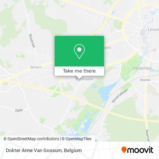 Dokter Anne Van Gossum map