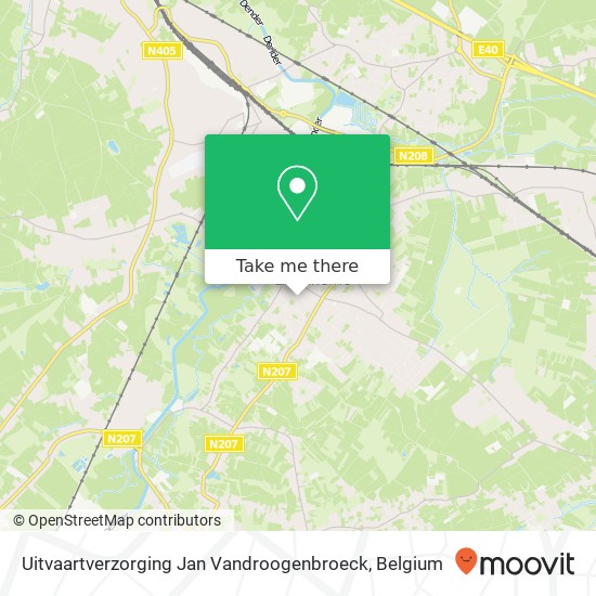 Uitvaartverzorging Jan Vandroogenbroeck plan