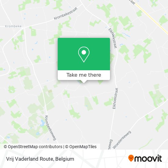 Vrij Vaderland Route map