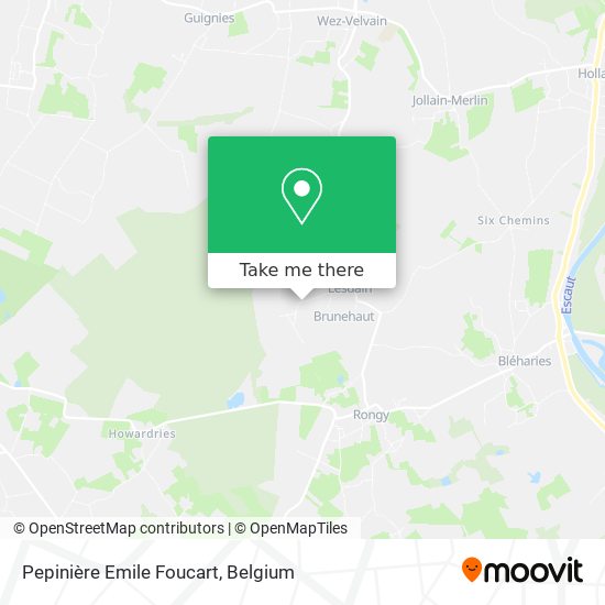 Pepinière Emile Foucart map