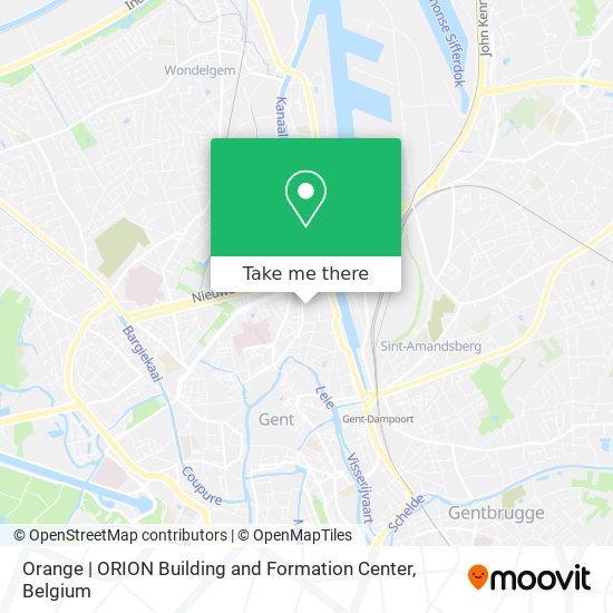 Orange | ORION Building and Formation Center map