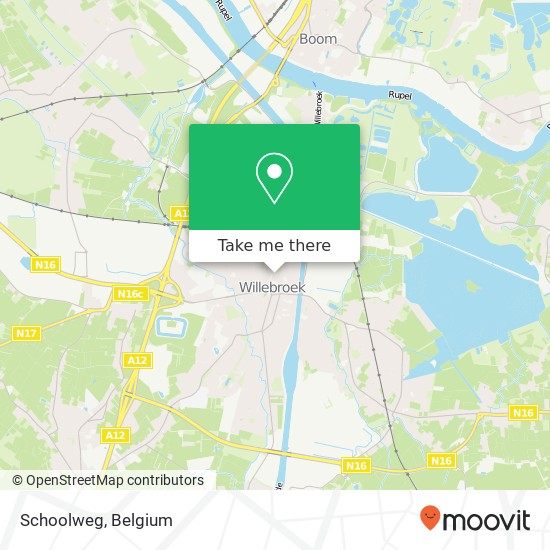 Schoolweg map