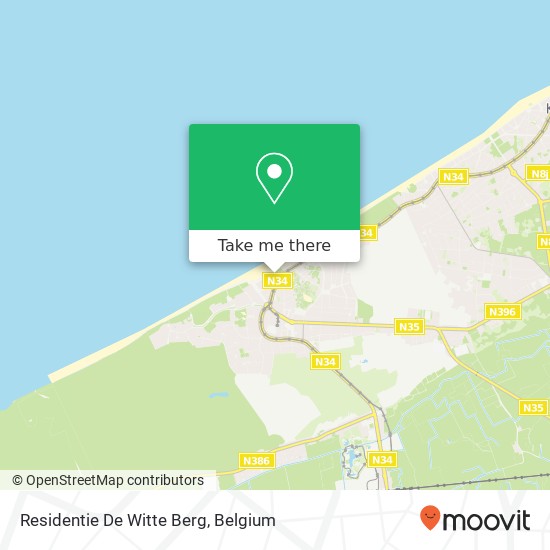 Residentie De Witte Berg map