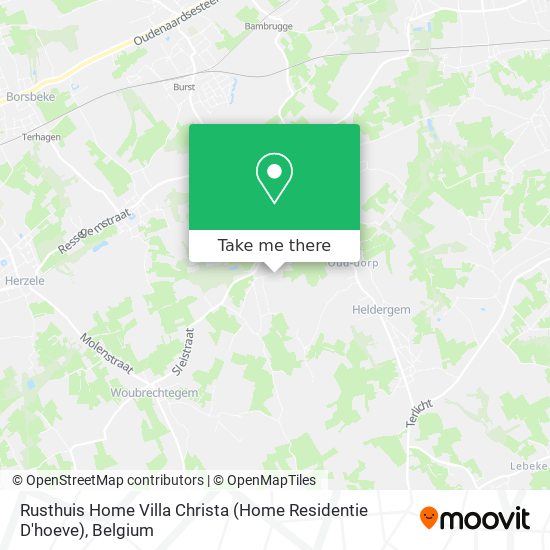 Rusthuis Home Villa Christa (Home Residentie D'hoeve) map