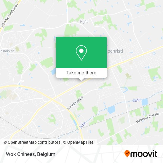 Wok Chinees map