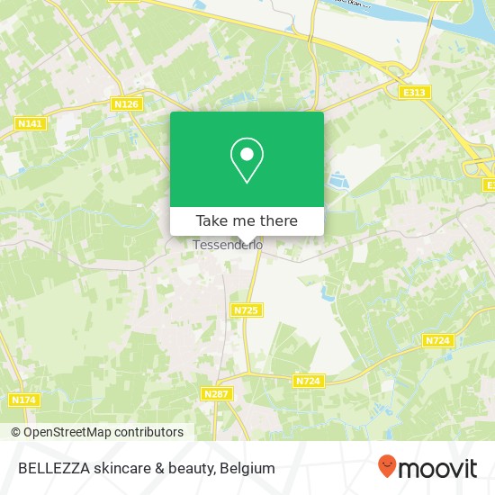 BELLEZZA skincare & beauty map