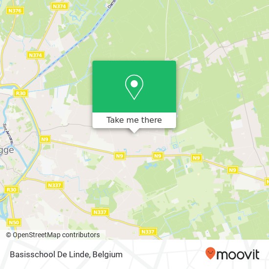 Basisschool De Linde map