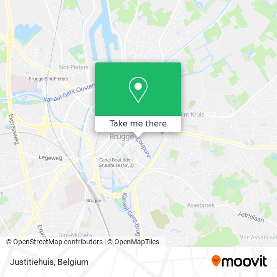 Justitiehuis map