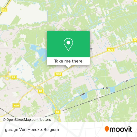 garage Van Hoecke map