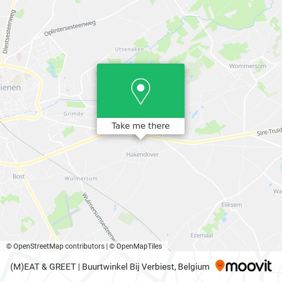 (M)EAT & GREET | Buurtwinkel Bij Verbiest plan