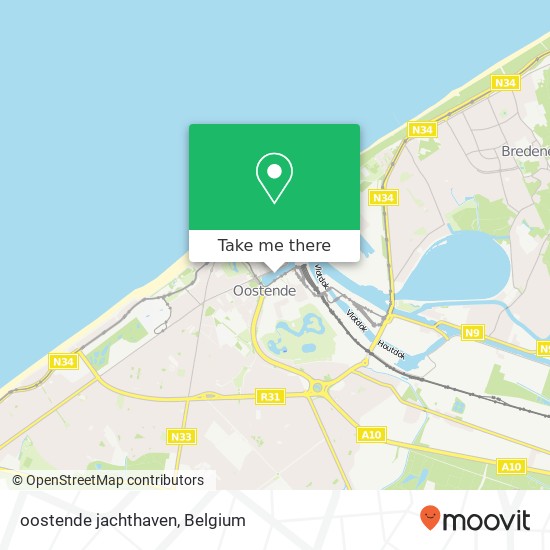 oostende jachthaven plan