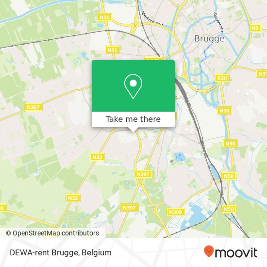 DEWA-rent Brugge plan