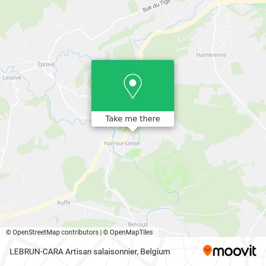 LEBRUN-CARA Artisan salaisonnier map