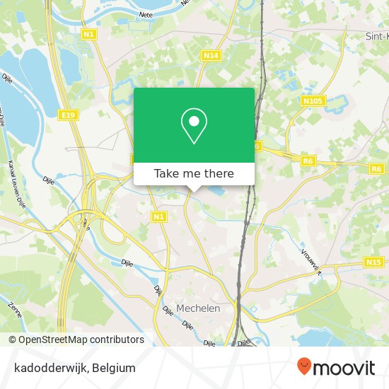 kadodderwijk map