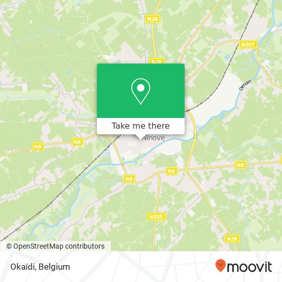 Okaïdi map