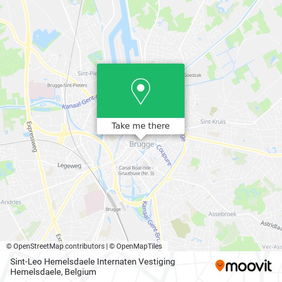 Sint-Leo Hemelsdaele Internaten Vestiging Hemelsdaele map