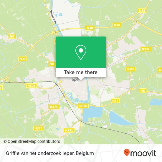 Griffie van het onderzoek Ieper plan