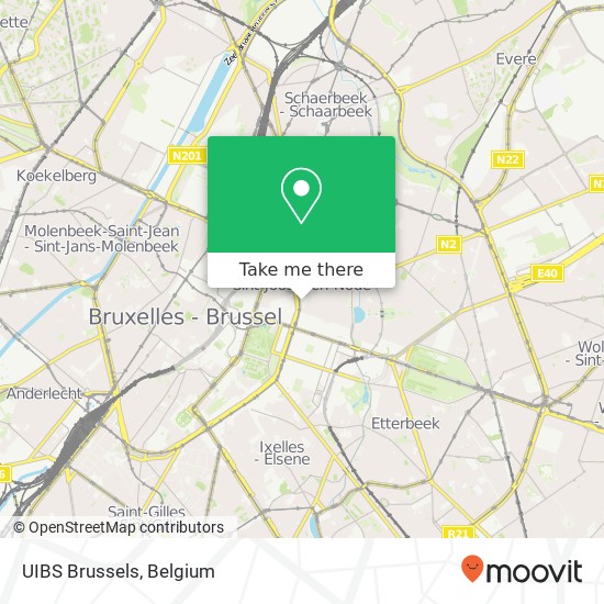 UIBS Brussels plan