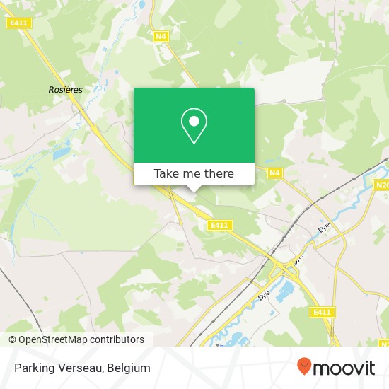 Parking Verseau map