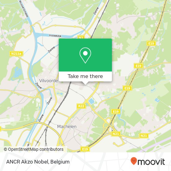 ANCR Akzo Nobel map