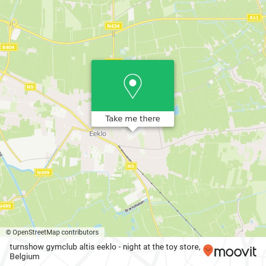 turnshow gymclub altis eeklo - night at the toy store plan