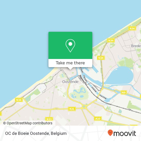 OC de Boeie Oostende map