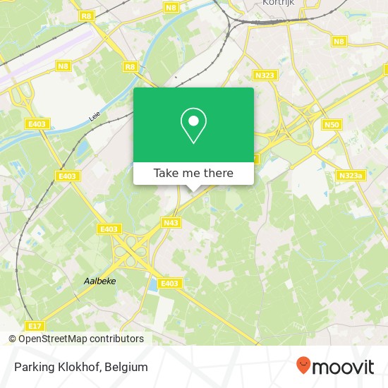 Parking Klokhof map
