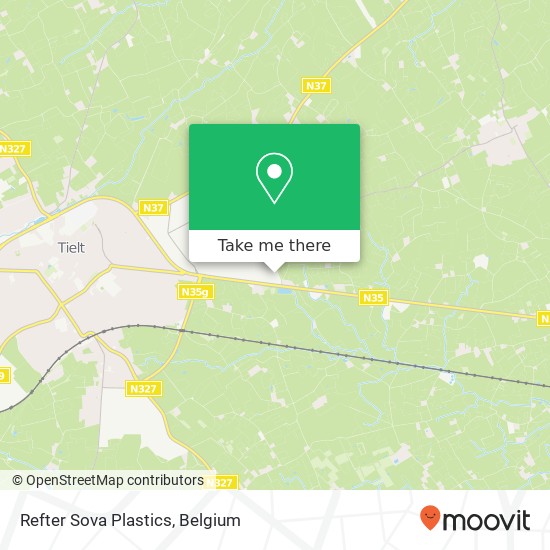 Refter Sova Plastics map
