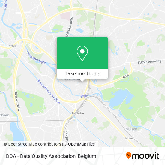 DQA - Data Quality Association map