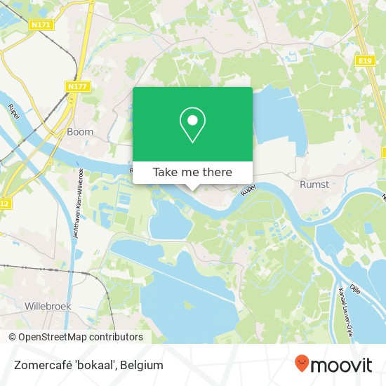 Zomercafé 'bokaal' map